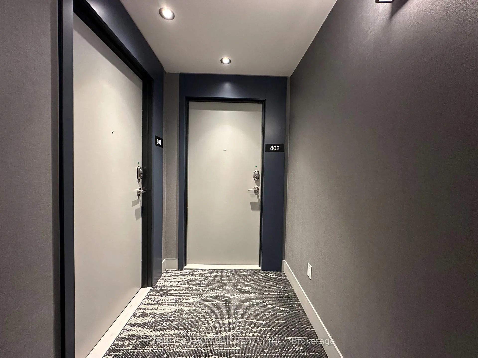Front of Unit B802, 50 Upper Mall Way