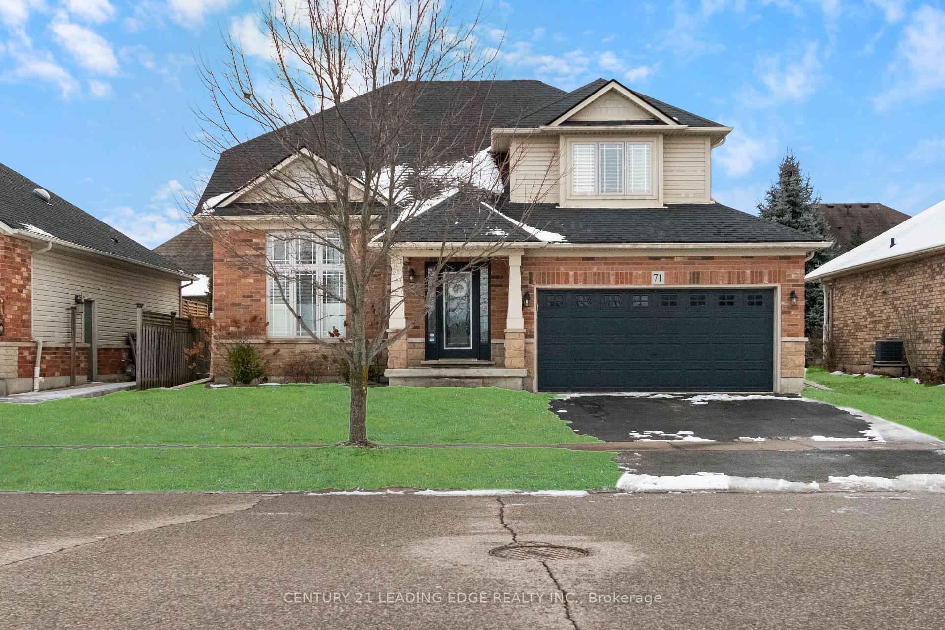 Front of 71 Cobblestone Drive