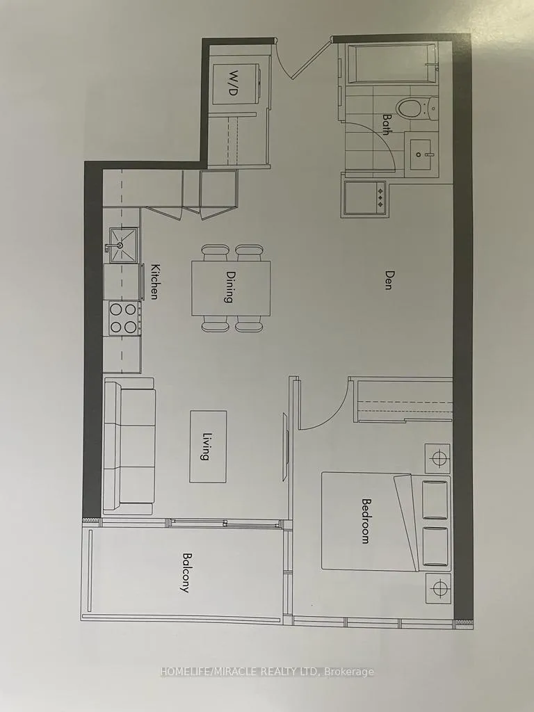 Photo 5 of Unit 1209, 19 Bathurst Street, Toronto, Waterfront Communities — HOMEH