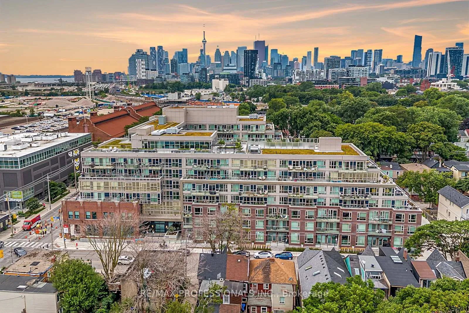Front of Unit 444, 150 Logan Avenue