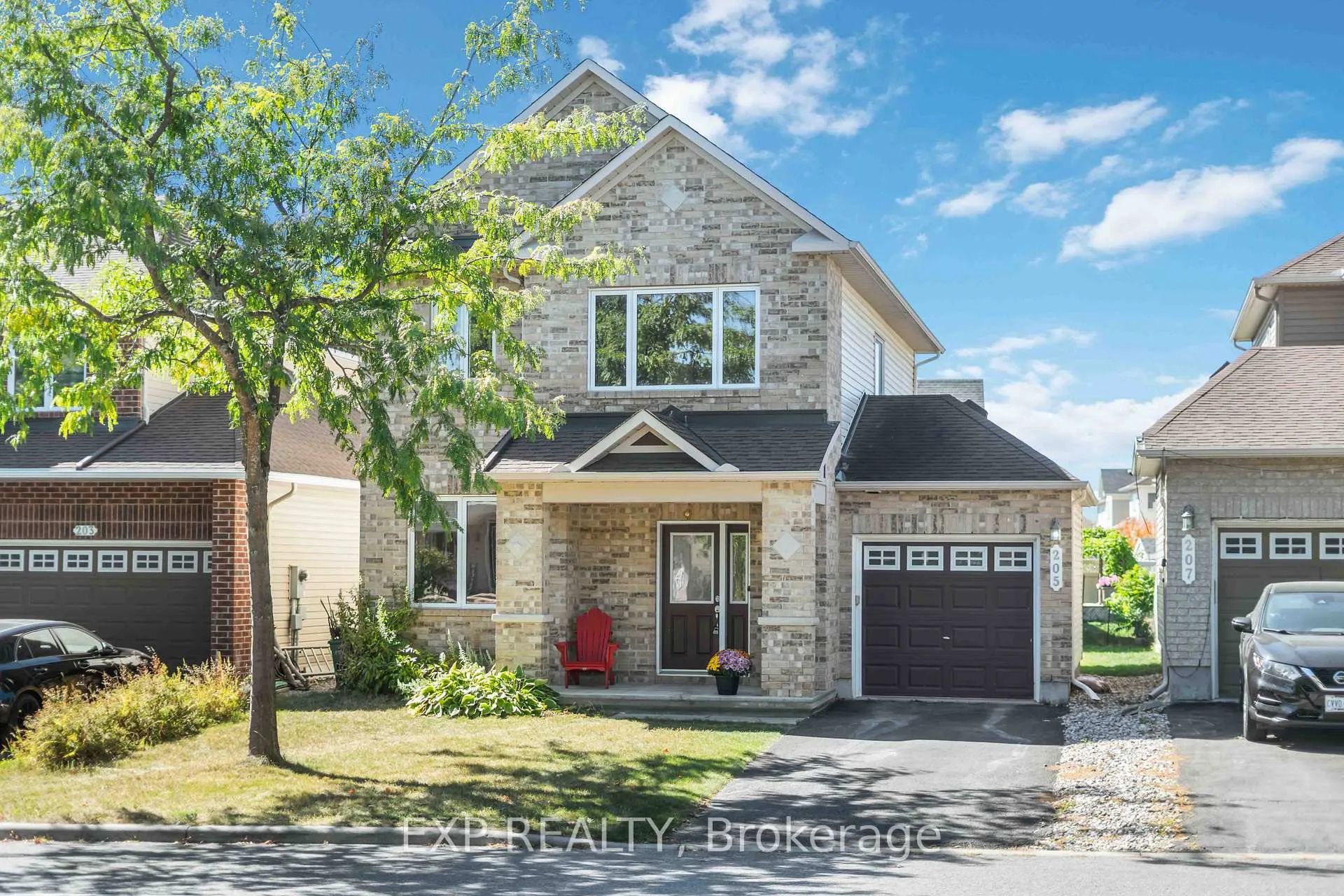 Front of 205 Temagami Drive