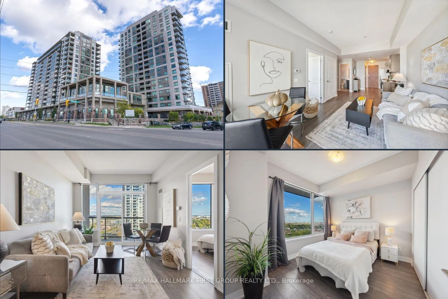 Front of Unit 1403, 1215 Bayly Street
