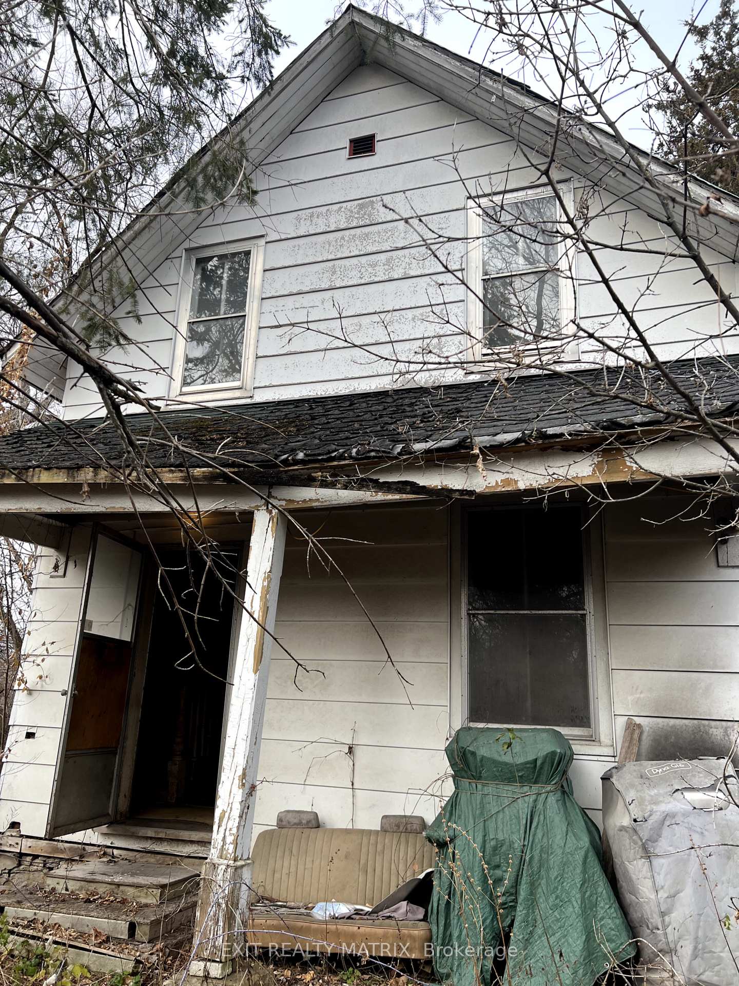 Front of 3803 Carp Road