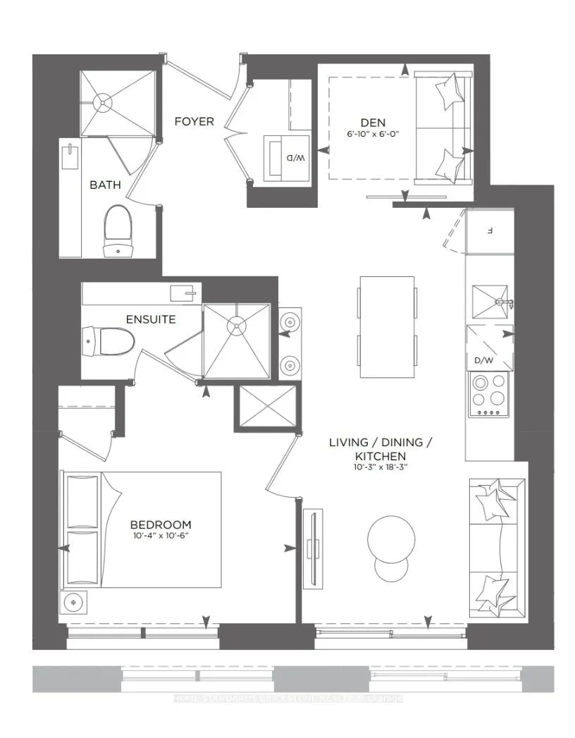 Front of Unit 4612, 252 Church Street