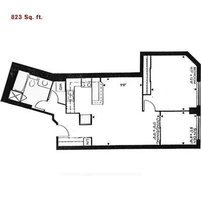 Photo 7 of Unit 2410, 25 The Esplanade, Toronto, Waterfront Communities — HOMEH