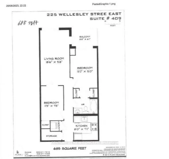 Photo 15 of Unit 409, 225 Wellesley Street E, Toronto, Cabbagetown-South St. James Town — HOMEH