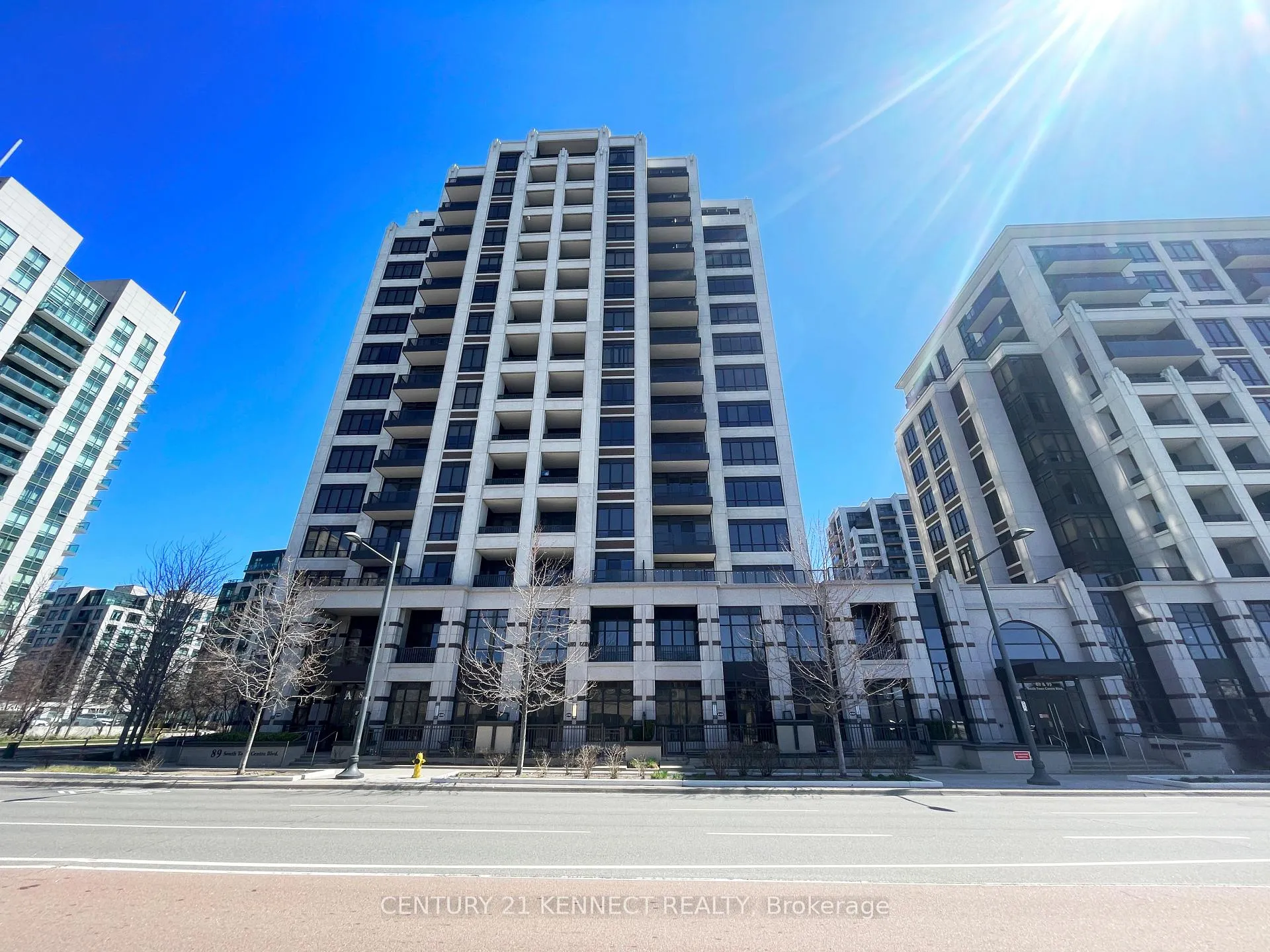 Front of Unit 902, 89 South Town Centre Boulevard