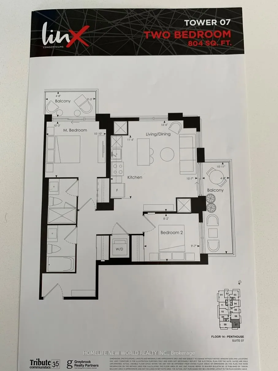 Photo 2 of Unit 2507, 286 Main Street, Toronto, East End-Danforth — HOMEH