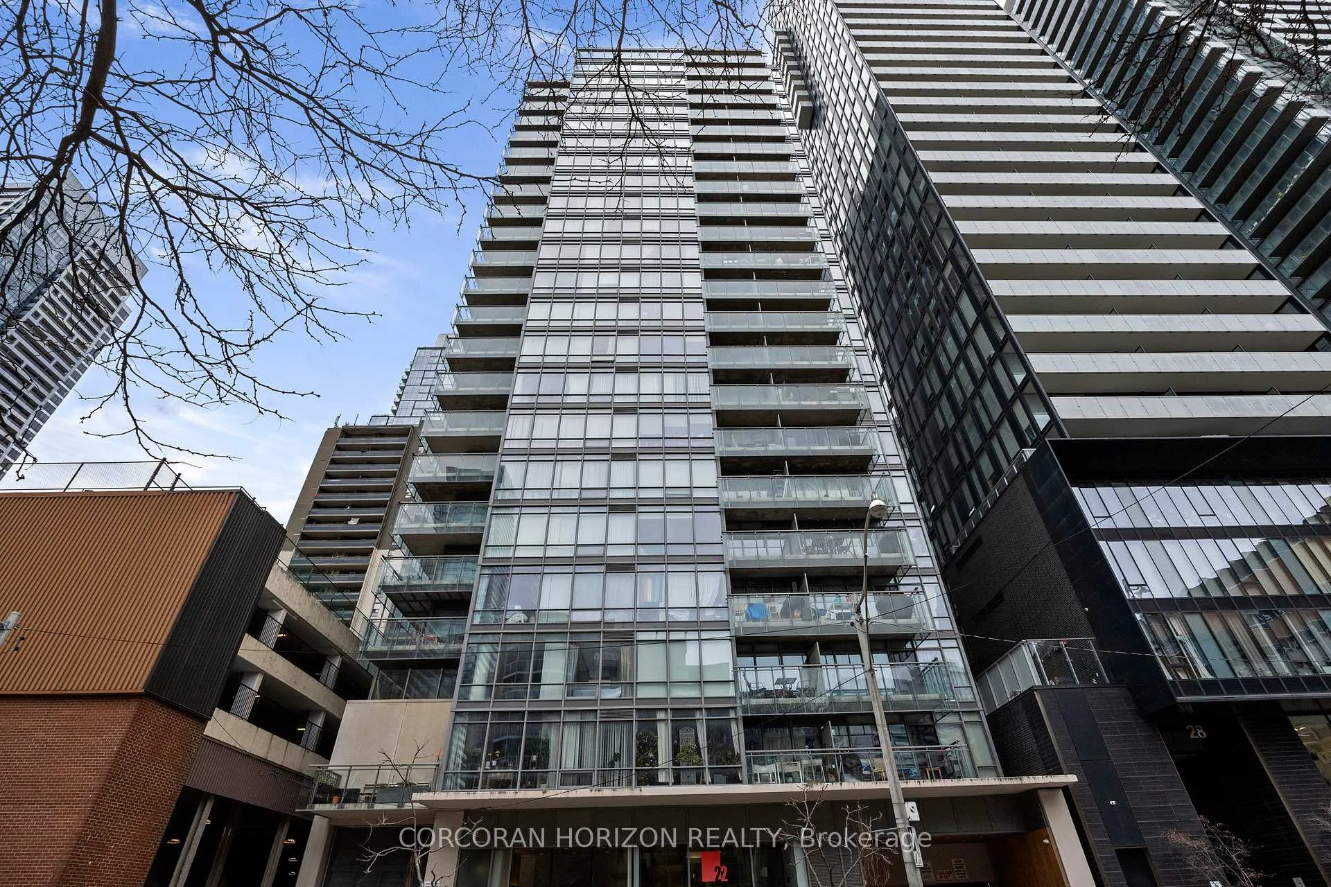 Front of Unit 507, 22 Wellesley Street E