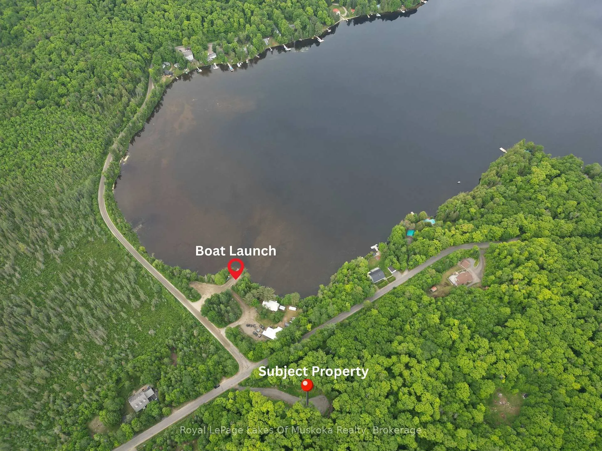 Front of LOT 29 Bay Lake Road