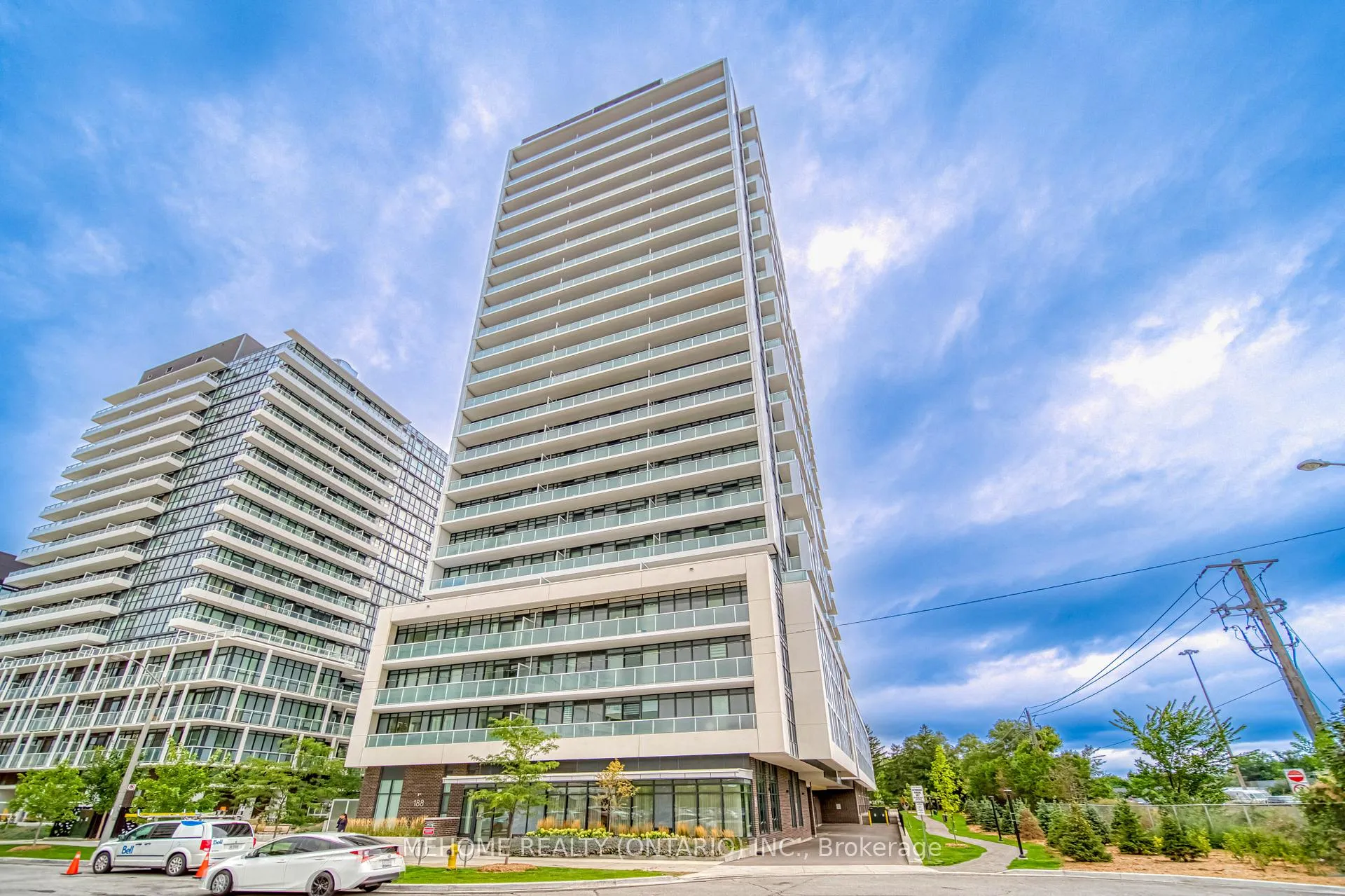 Front of Unit 2607, 188 Fairview Mall Drive