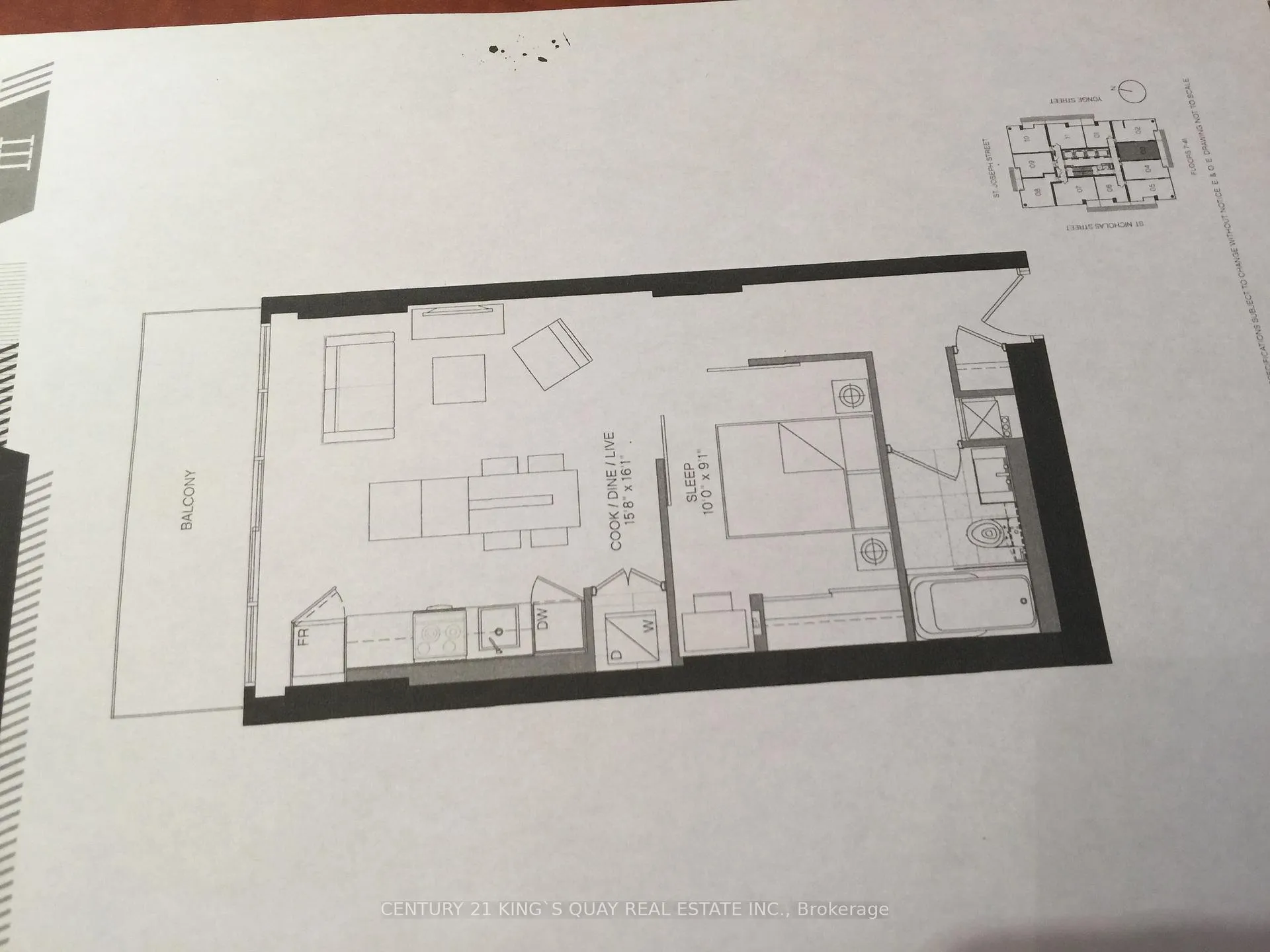 Photo 16 of Unit 1603, 5 St Joseph Street, Toronto, Bay Street Corridor — HOMEH