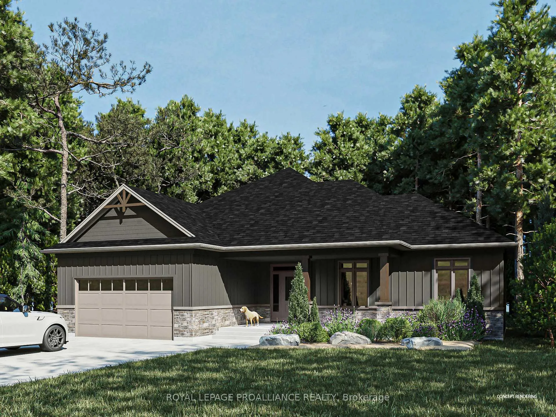 Front of 215 Turk Road
