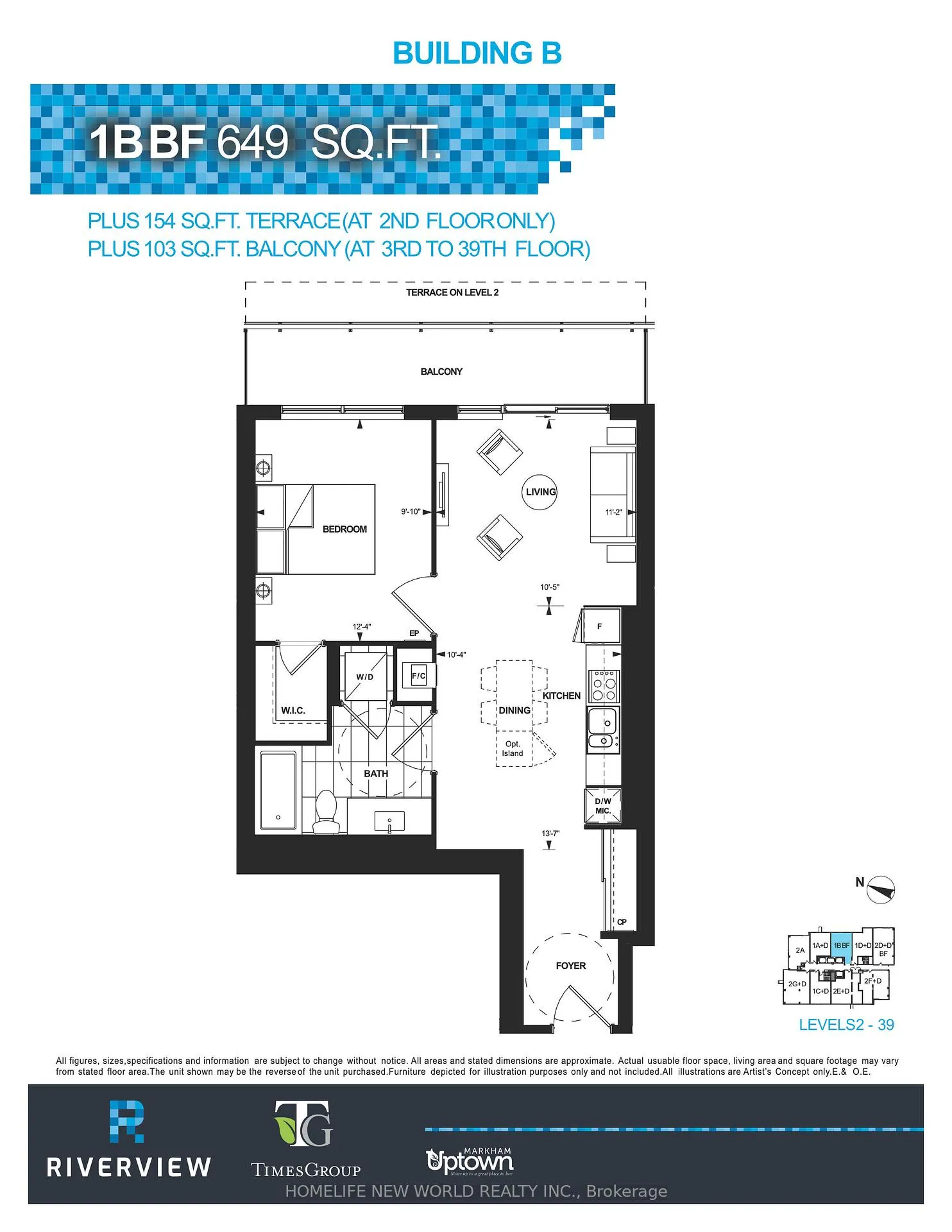 Photo 2 of Unit 2601, 18 Water Walk Drive, Markham, Unionville — HOMEH