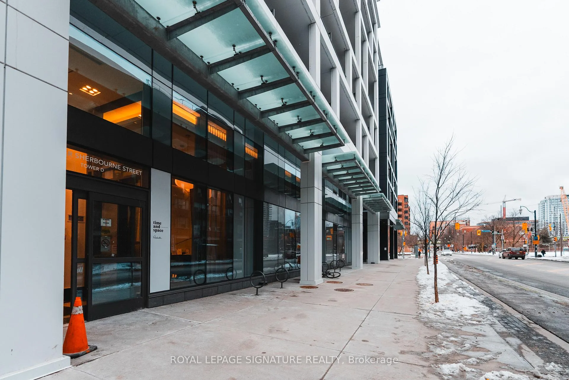 Front of Unit 230, 121 Lower Sherbourne Street