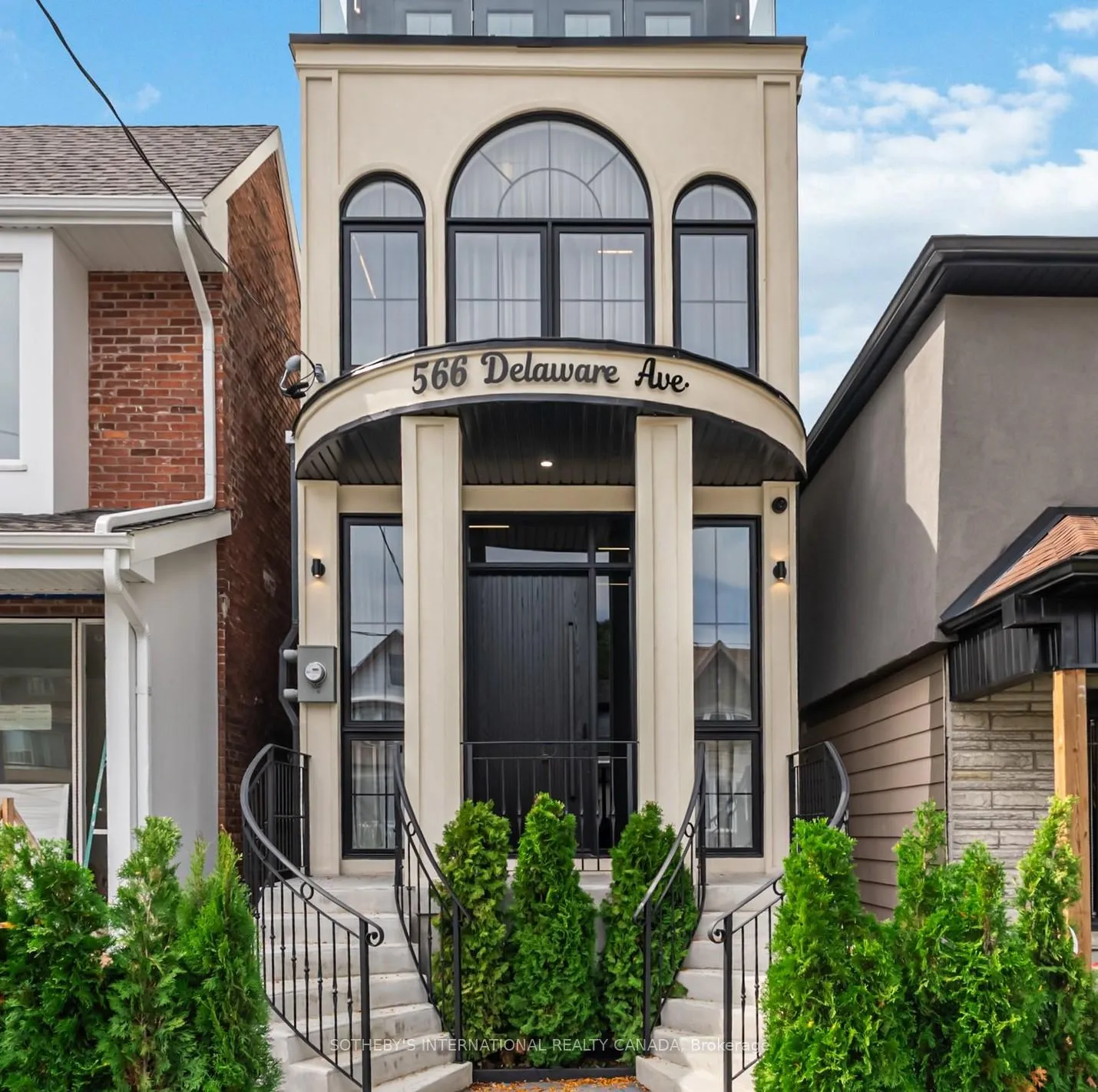 Front of 566 Delaware Avenue N
