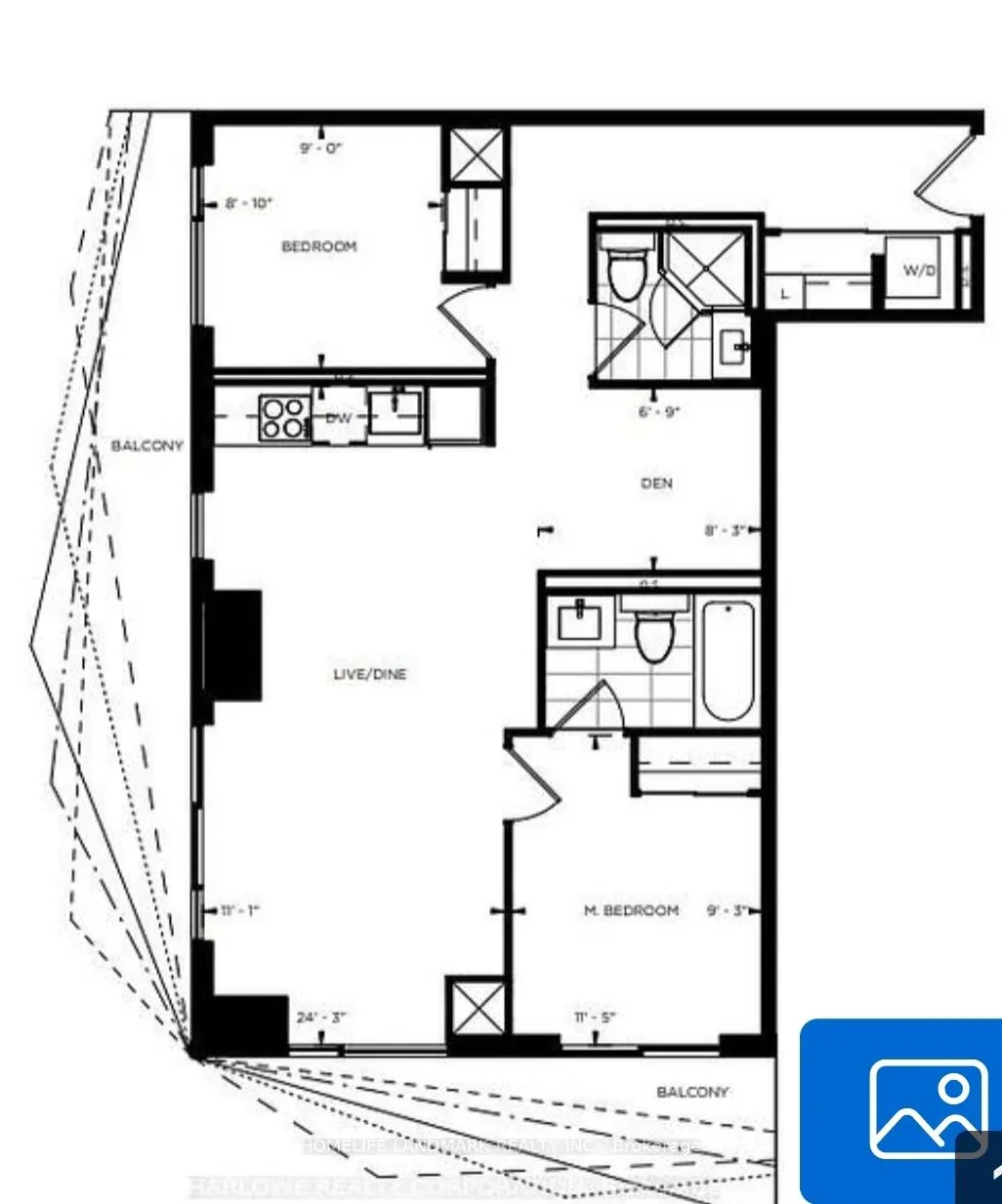 Photo 2 of Unit 2010, 100 Dalhousie Street, Toronto, Church-Yonge Corridor — HOMEH