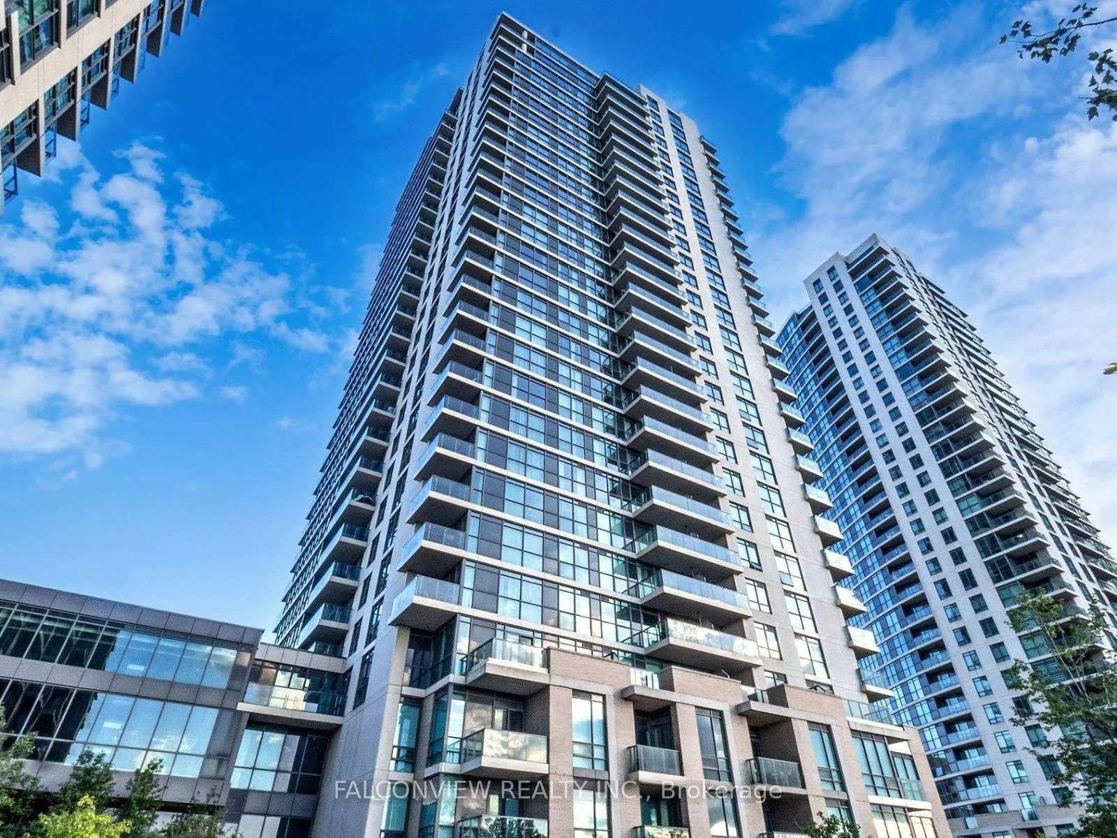 Front of Unit 1202, 215 Sherway Gardens Road