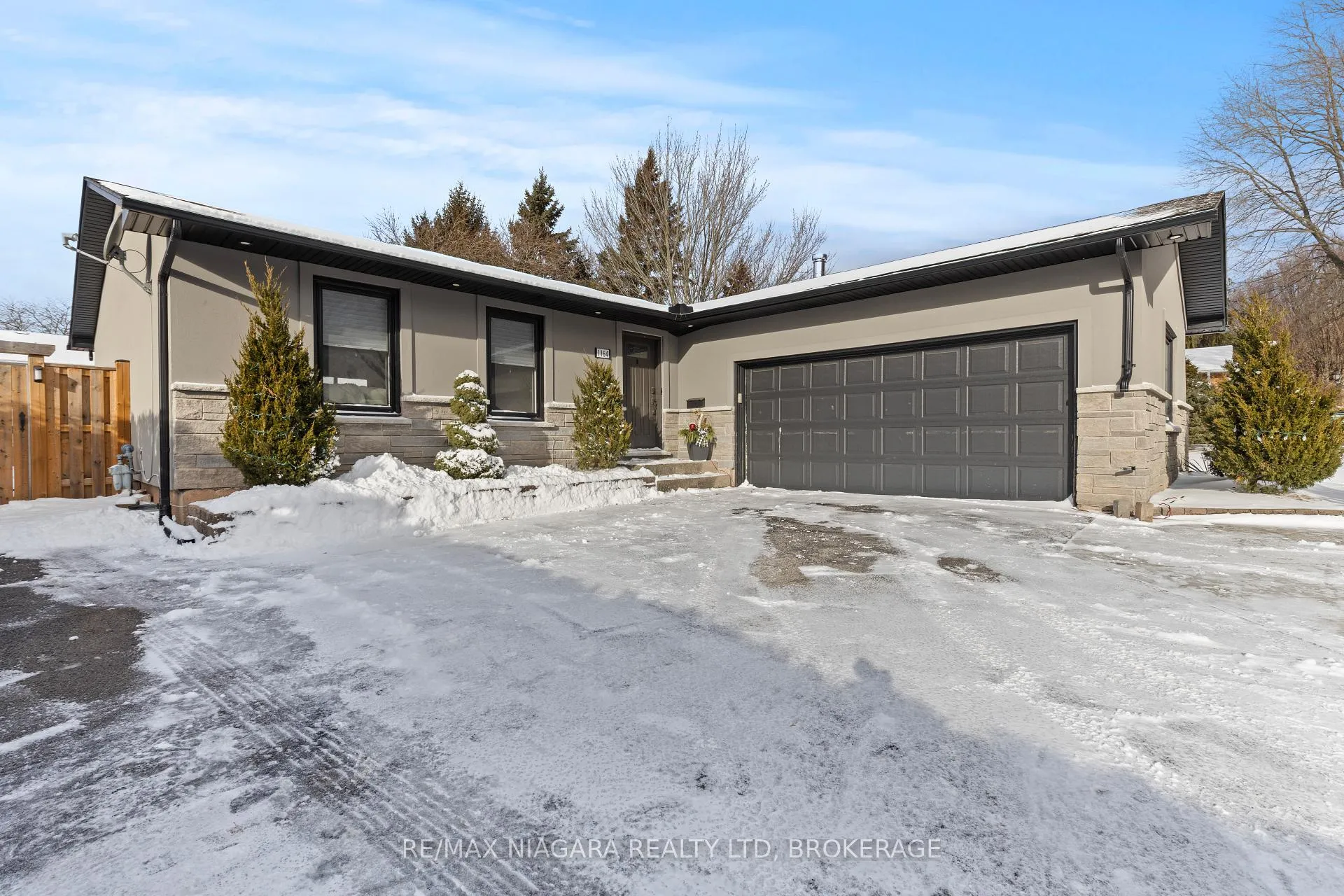 Front of 1164 Haist Road