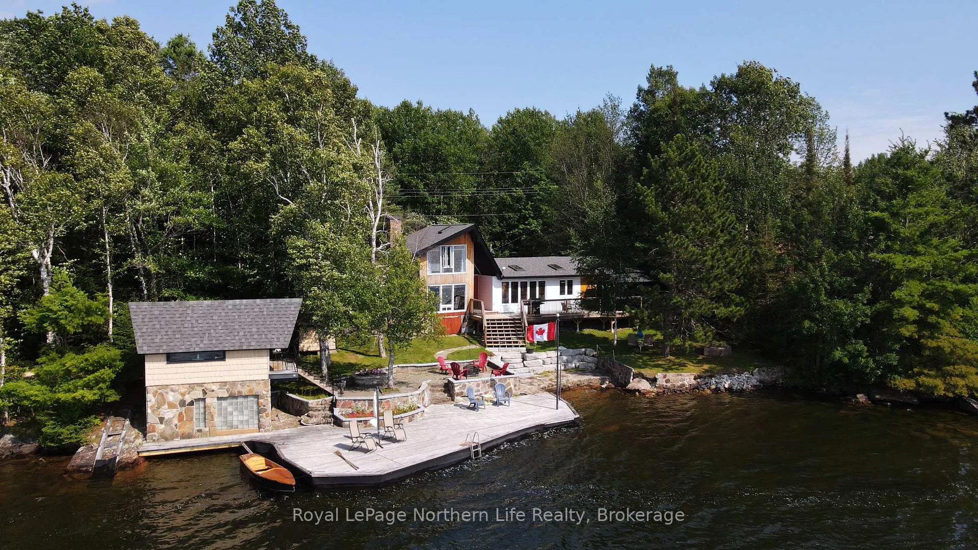 Front of 1041 Lac Clair Road