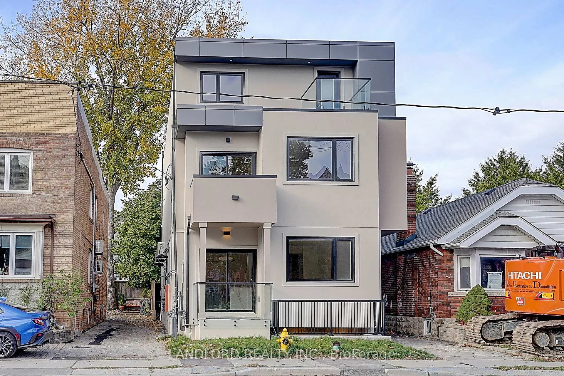Front of Unit Unit 1, 1344 Pape Avenue
