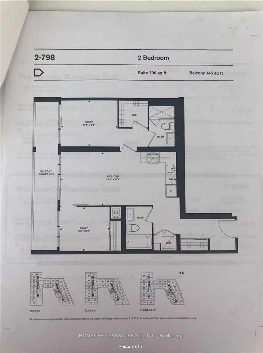 Photo 17 of Unit 1516, 50 Power Street S, Toronto, Moss Park — HOMEH