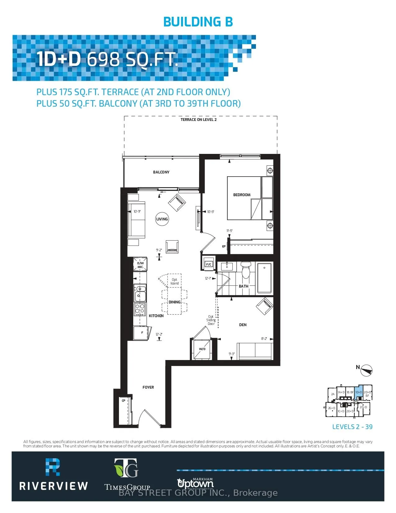 Photo 2 of Unit 502, 18 Water Walk Drive, Markham, Unionville — HOMEH
