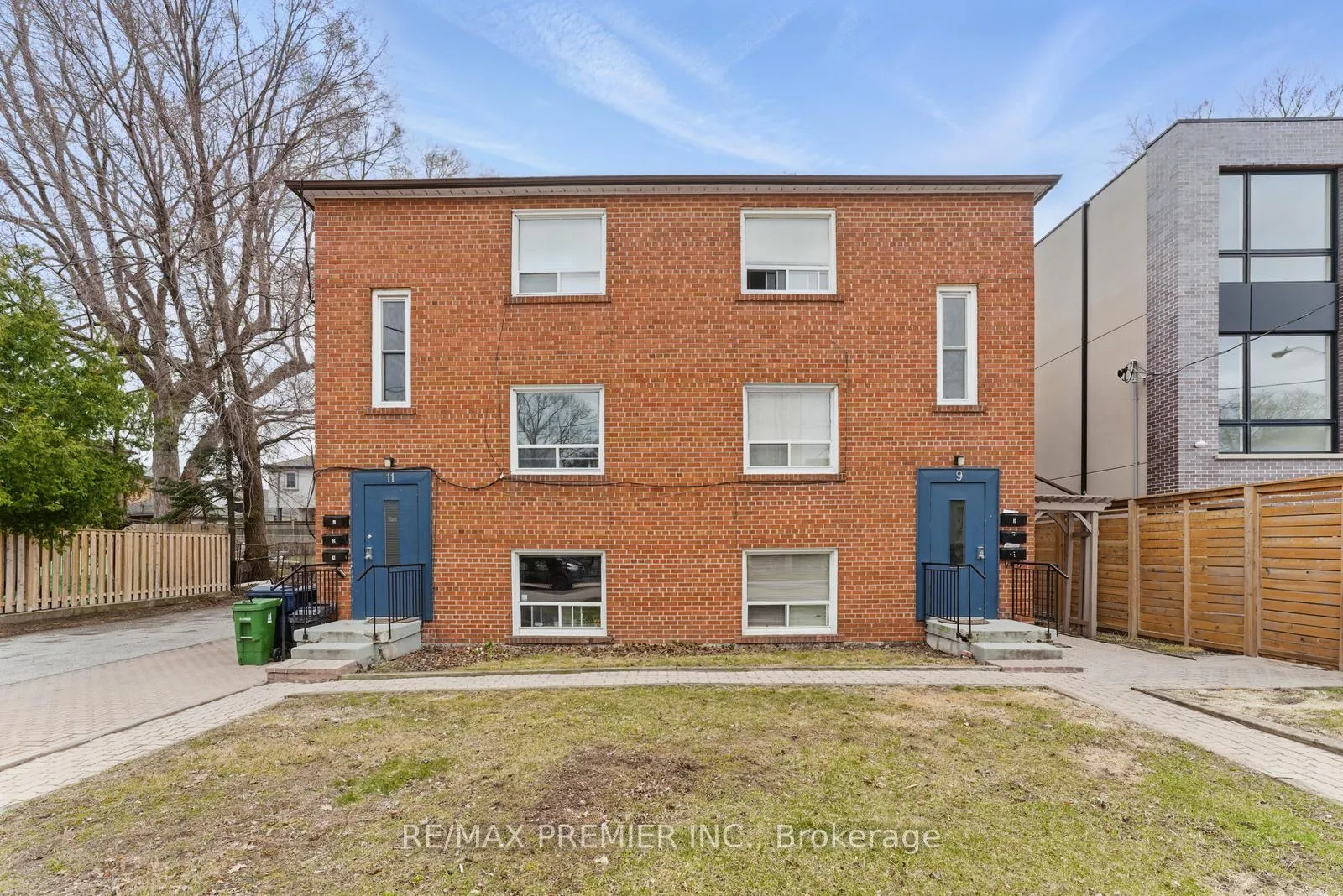 Front of 9-11 Bracebridge Avenue