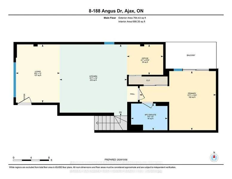 Photo 25 of Unit 8, 188 Angus Drive, Ajax, Northeast Ajax — HOMEH