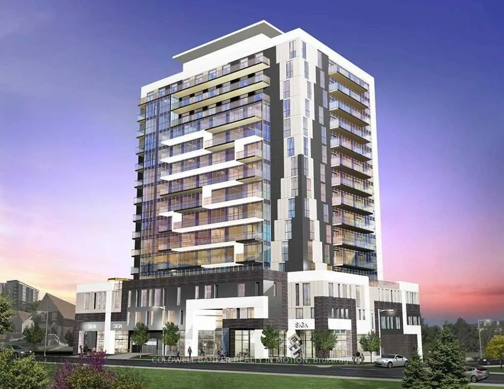 Front of Unit 909, 128 King Street N