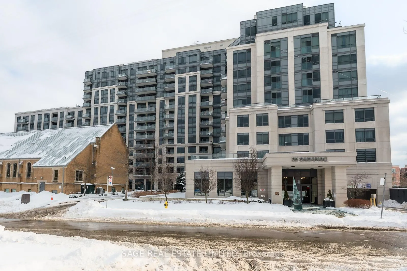Front of Unit 311, 35 Saranac Boulevard