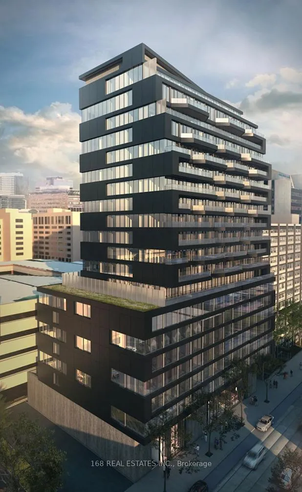 Front of Unit 702, 195 McCaul Street