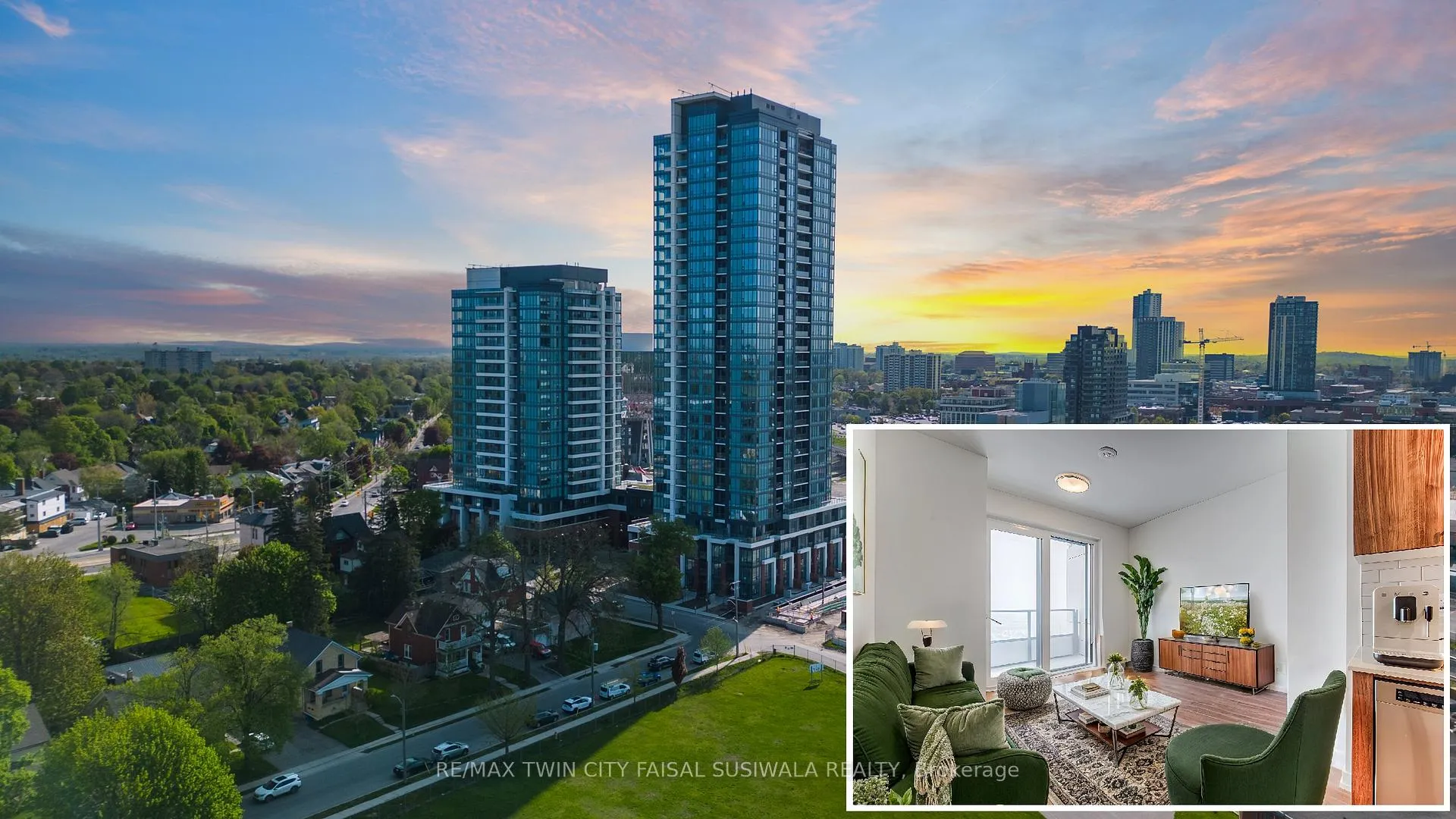 Front of Unit 2804, 15 Wellington Street S