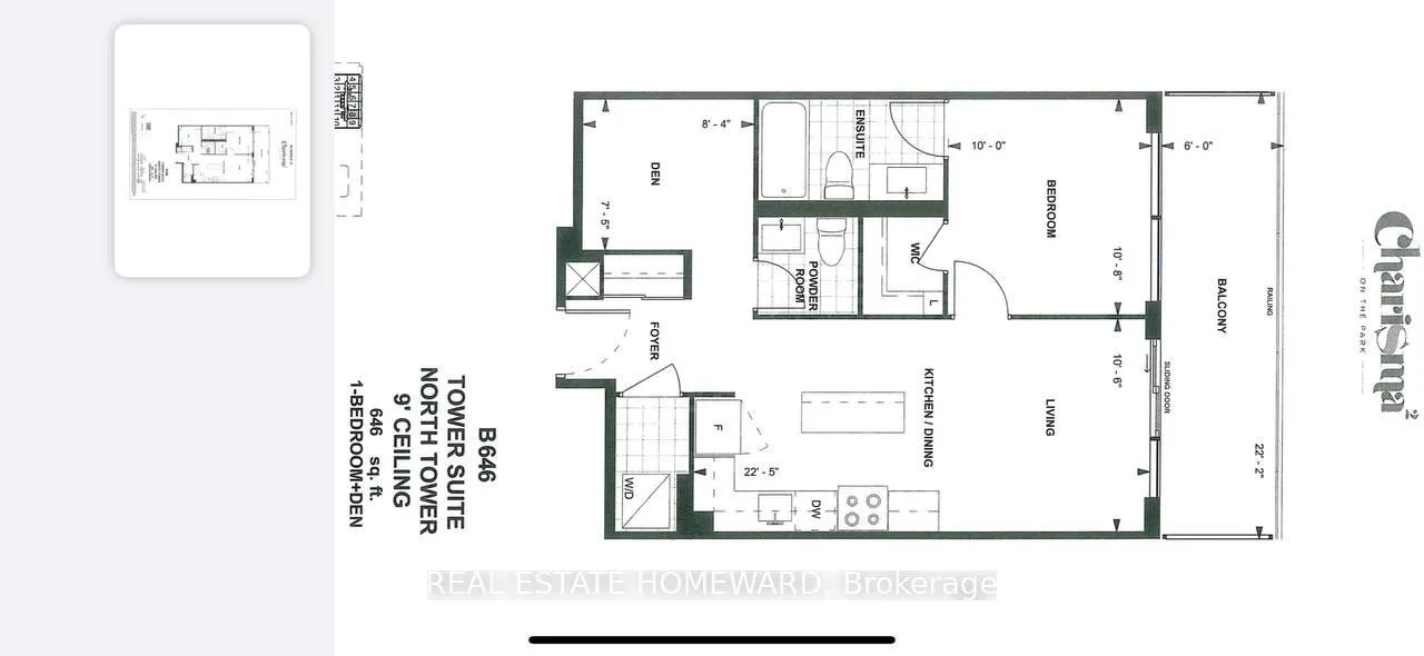 Photo 1 of Unit 908, 8960 Jane Street, Vaughan, Vellore Village — HOMEH