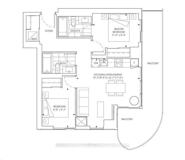 Photo 19 of Unit 2302, 225 Commerce Street, Vaughan, Vaughan Corporate Centre — HOMEH