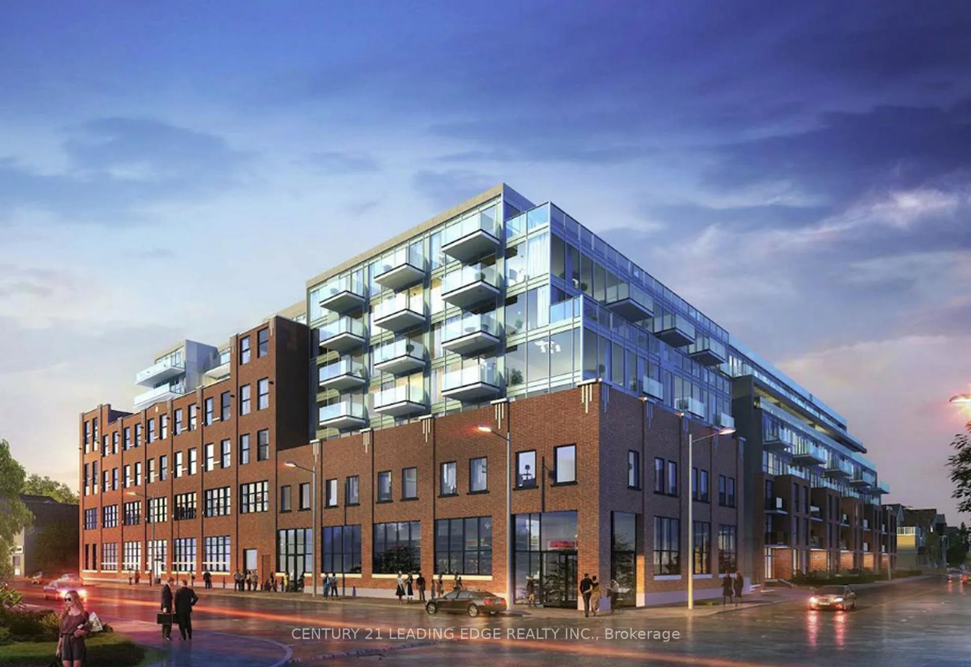 Front of Unit 611, 150 Logan Avenue