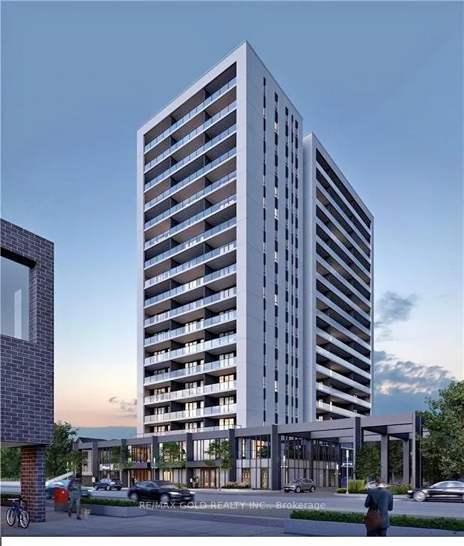 Front of Unit 1403, 741 King Street W