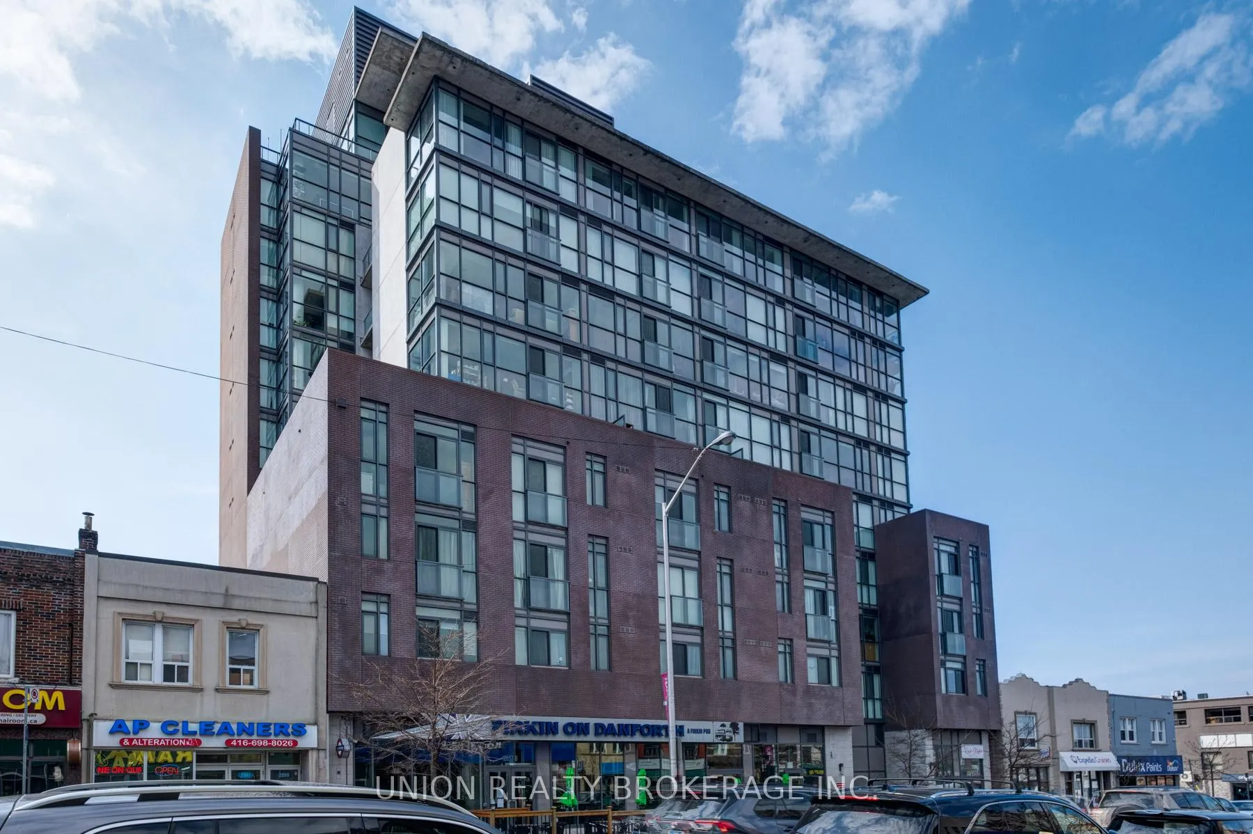 Photo 1 of Unit 802, 2055 Danforth Avenue, Toronto, Woodbine Corridor — HOMEH