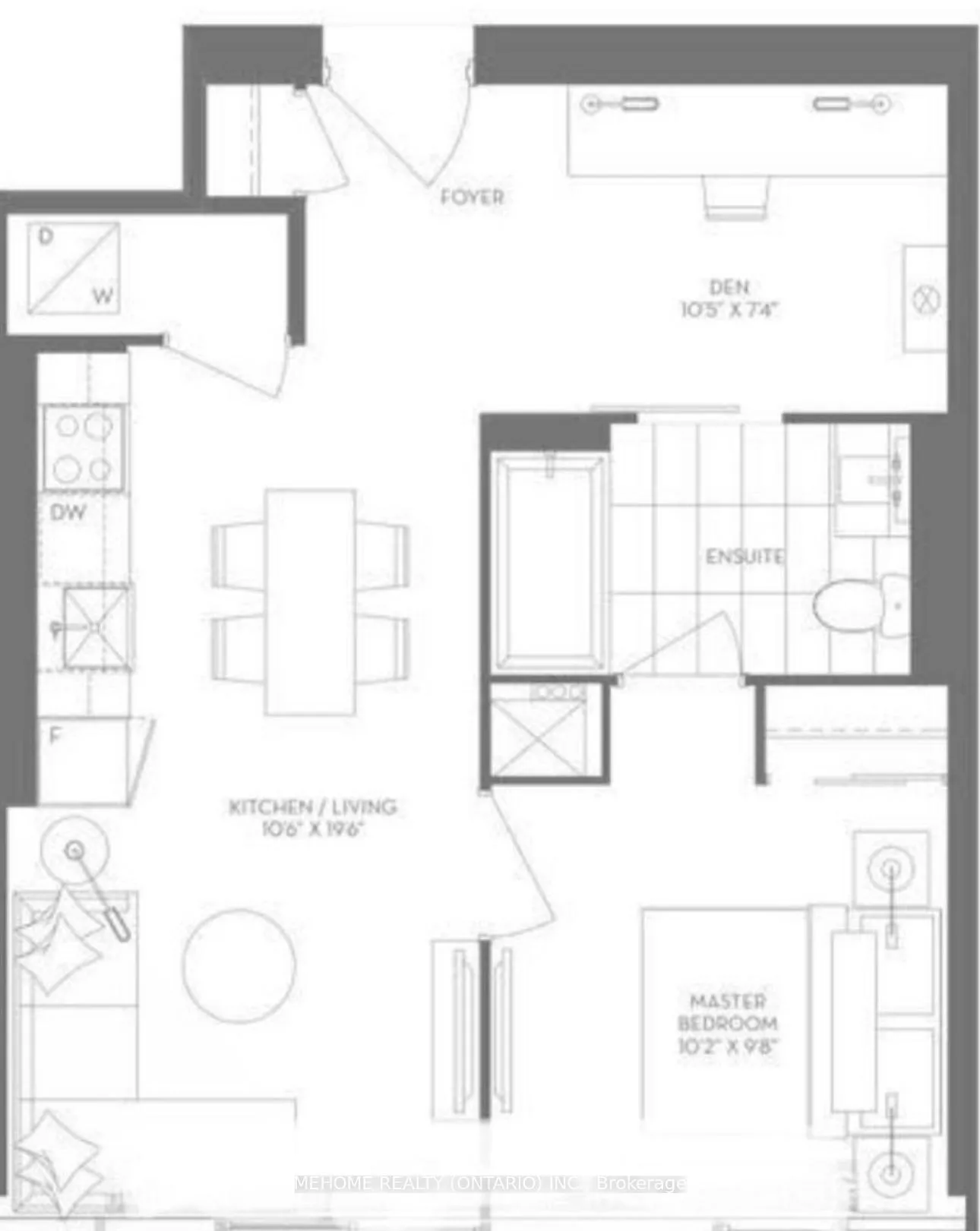 Photo 15 of Unit 1304, 8 Cumberland Street, Toronto, The Annex — HOMEH