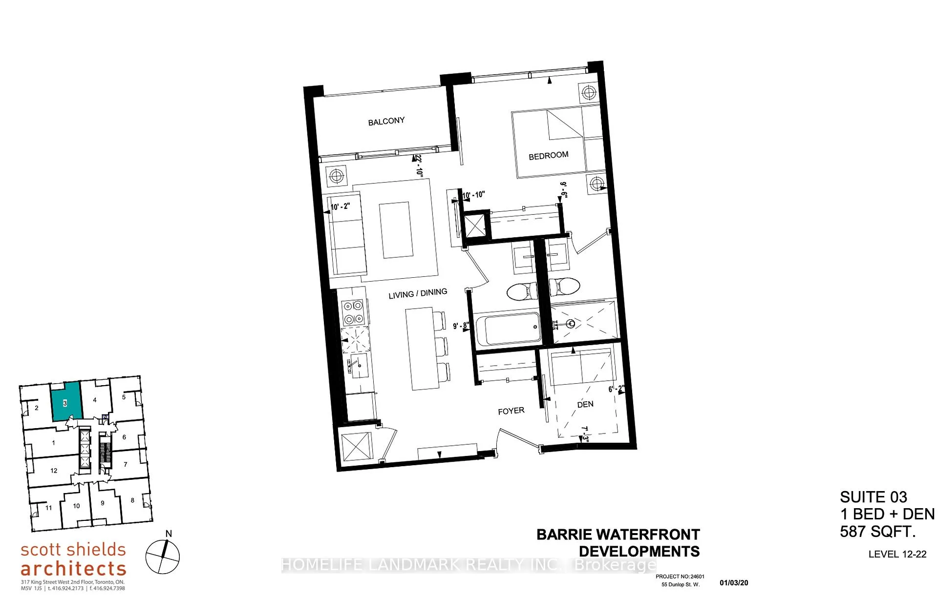 Photo 2 of Unit 2003, 39 Mary Street, Barrie, City Centre — HOMEH