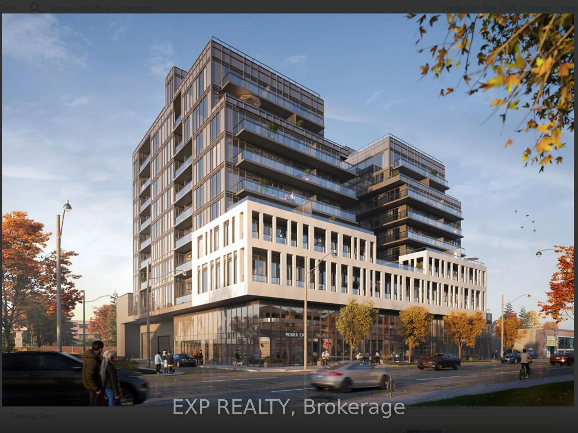 Front of Unit # 414, 500 dupont Street
