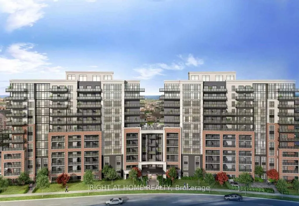 Front of Unit 225, 51 Clarington Boulevard