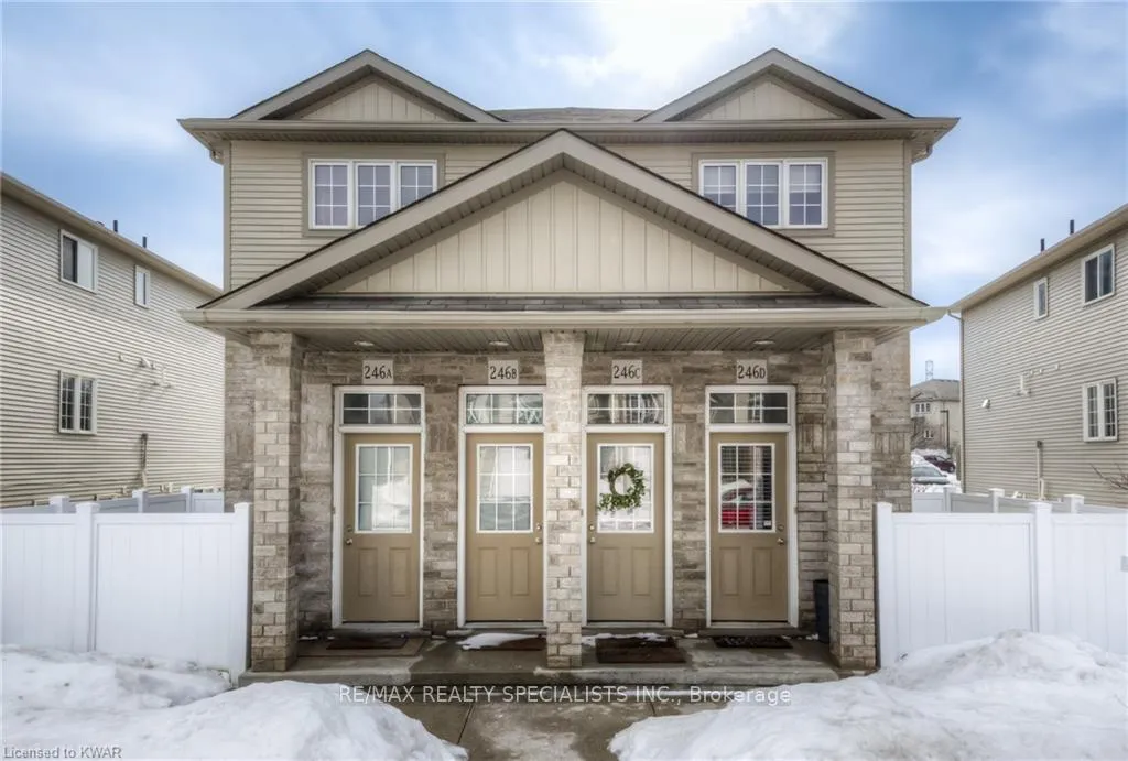 Photo 1 of Unit D, 246 Westmeadow Drive, Kitchener — HOMEH