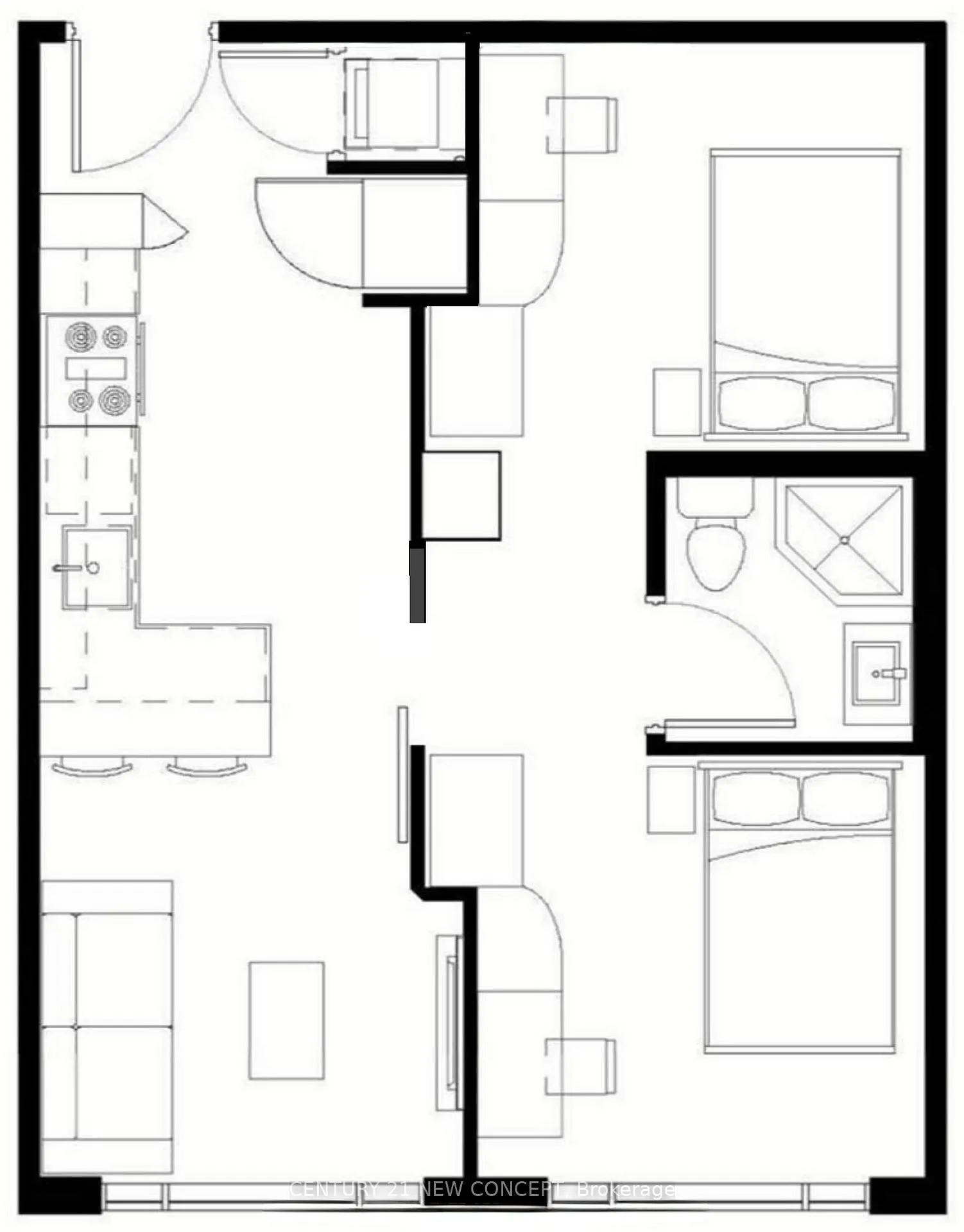 Photo 3 of Unit S1006, 330 Phillips Street, Waterloo, Downtown Waterloo — HOMEH