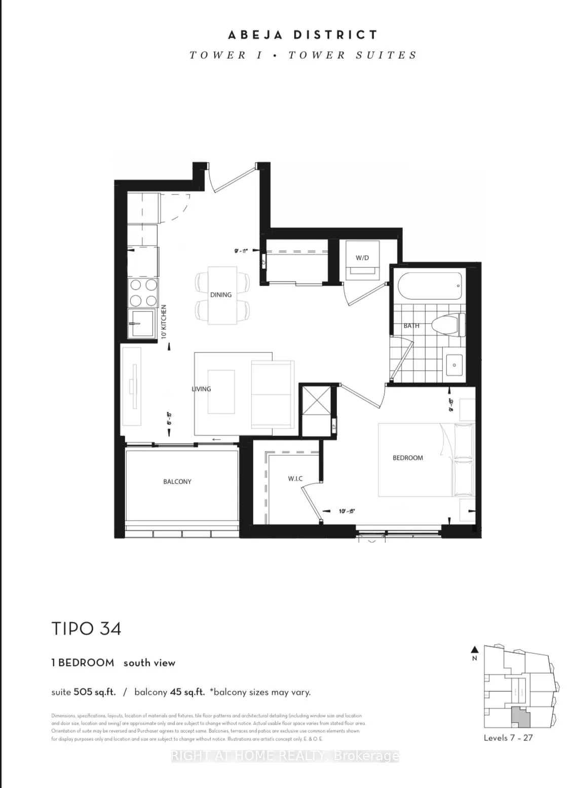 Photo 2 of Unit #718, 10 Abeja Street, Vaughan, Concord — HOMEH
