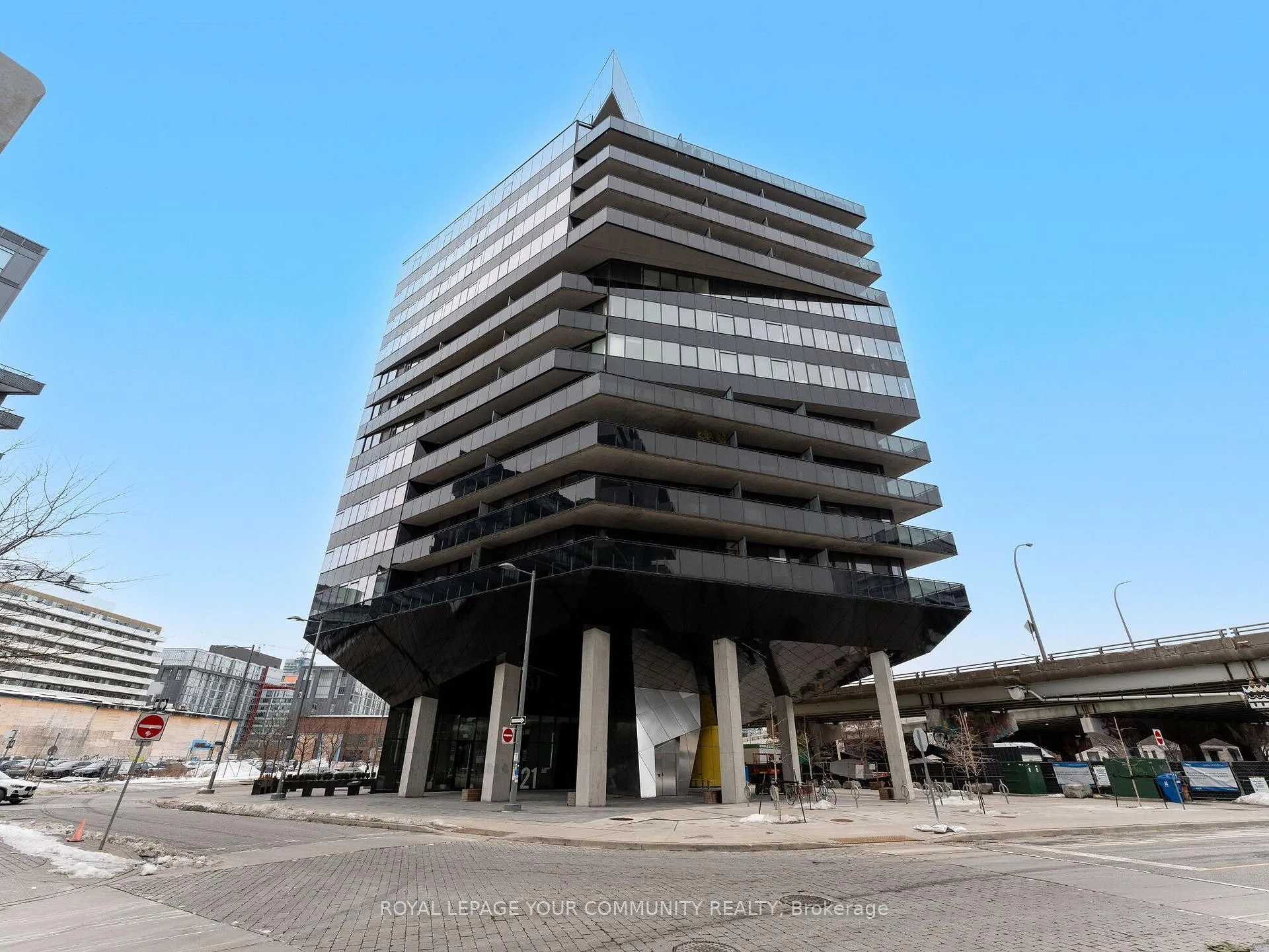 Front of Unit 1108, 21 Lawren Harris Square