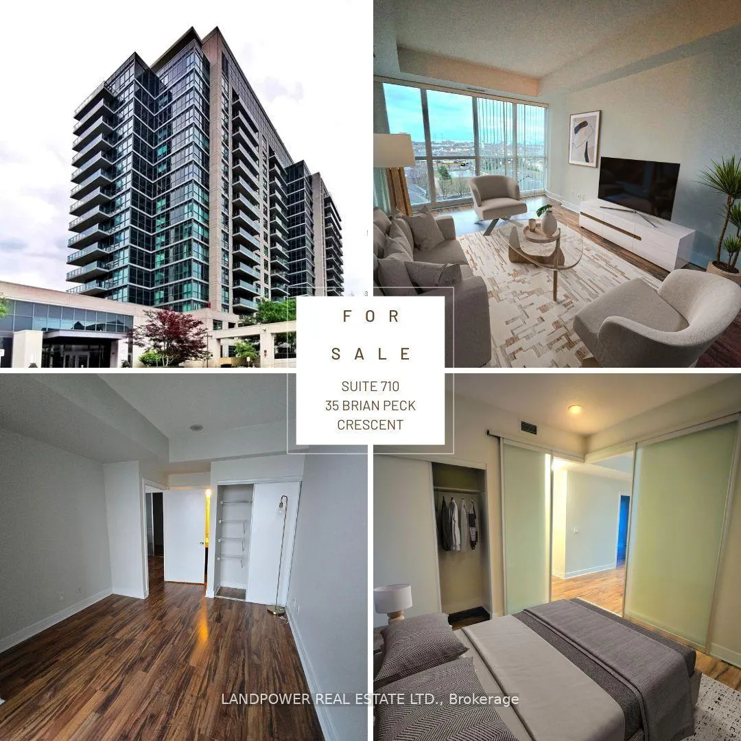 Front of Unit 710, 35 Brian Peck Crescent