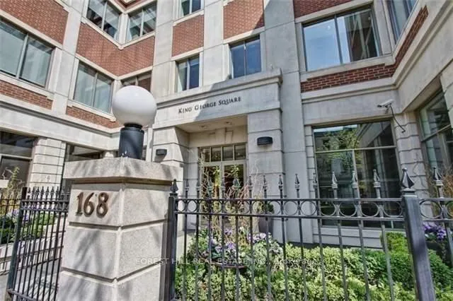 Front of Unit 1202, 168 King Street E