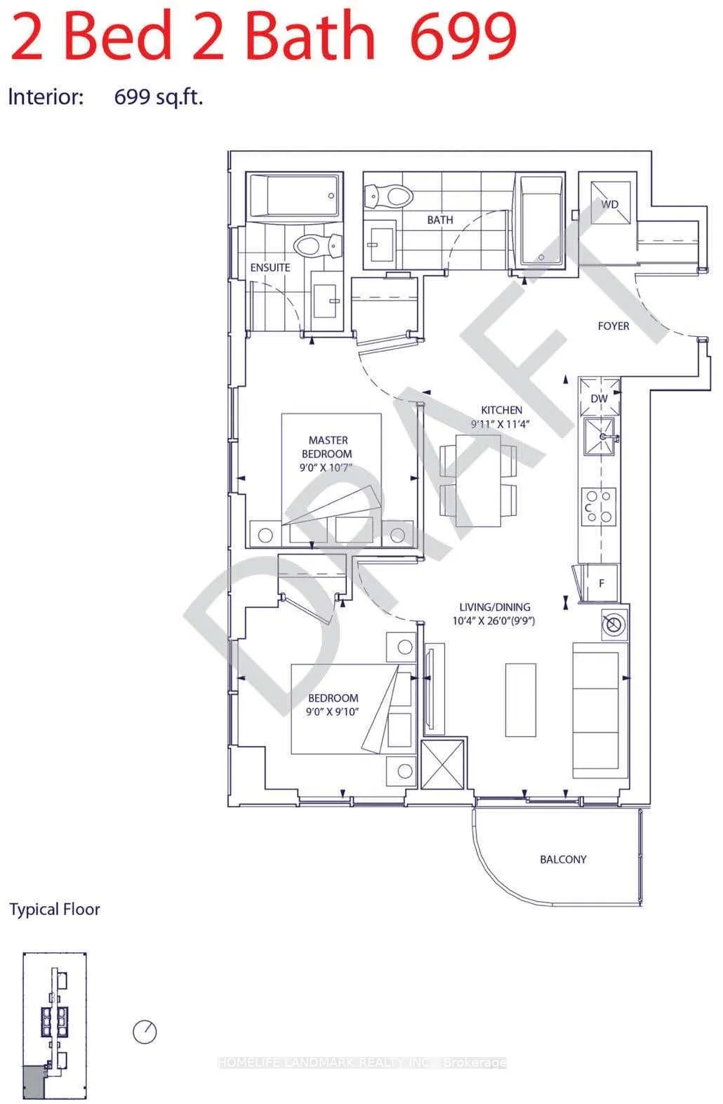 Photo 21 of Unit 1206, 195 Commerce Street, Vaughan, Vaughan Corporate Centre — HOMEH
