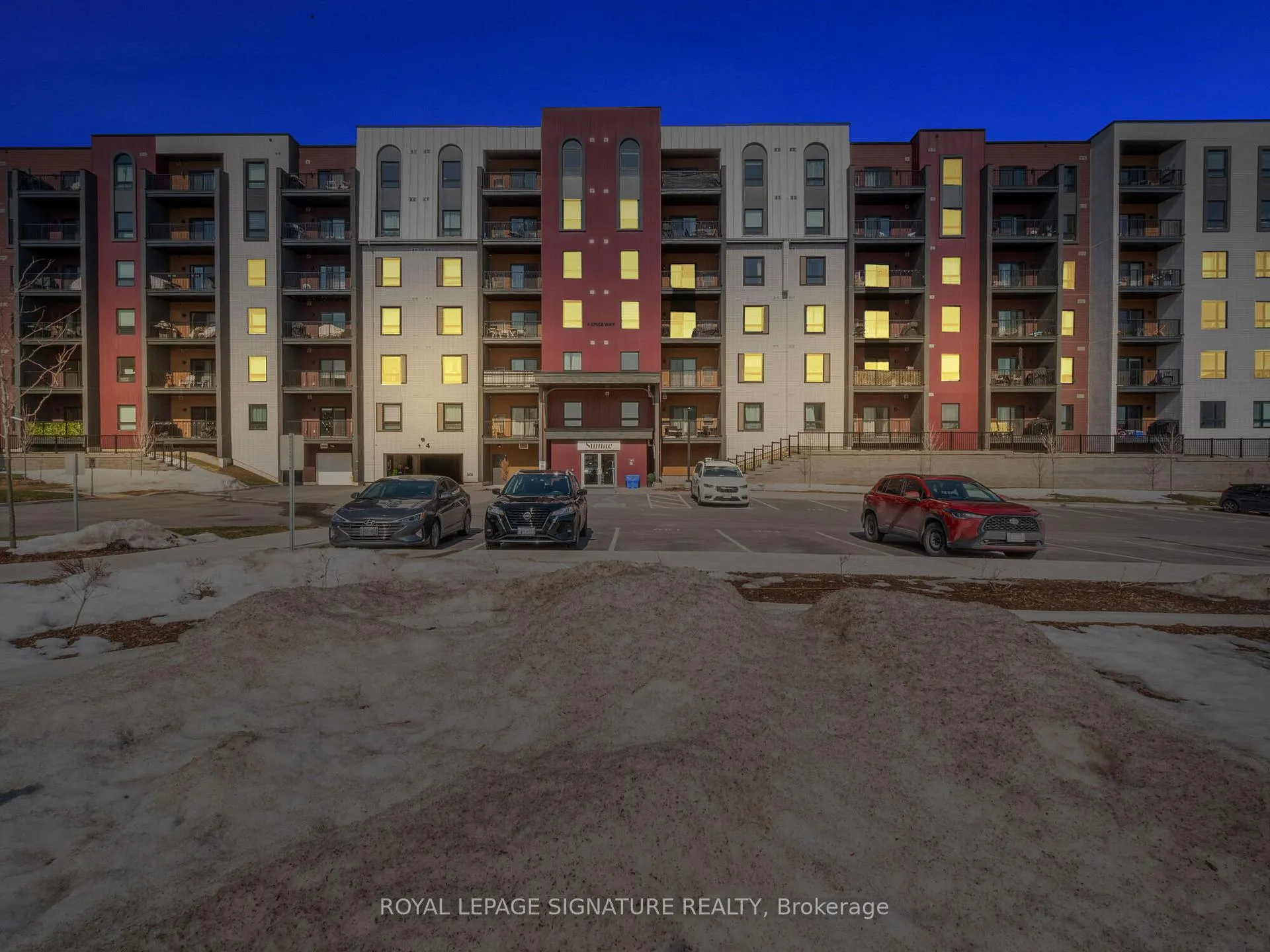 Front of Unit 212, 4 Spice Way